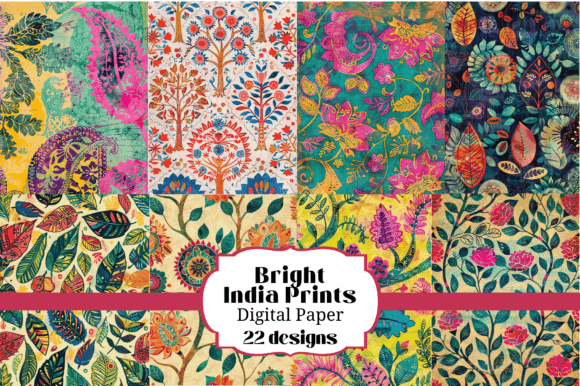 22 Bright India Prints Backgrounds: A Visual Celebration