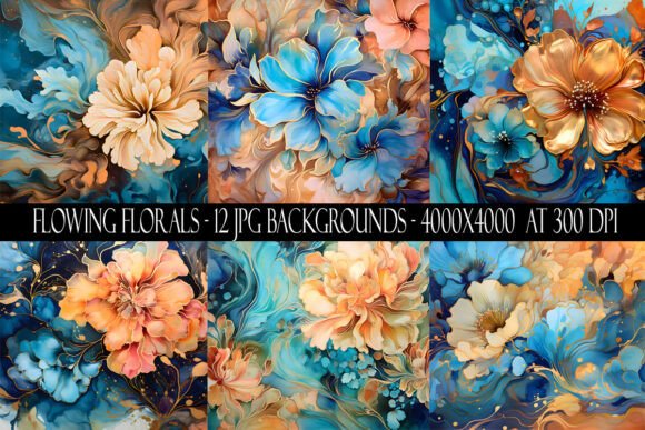 Flowing Floral Backgrounds: A Designer's Guide