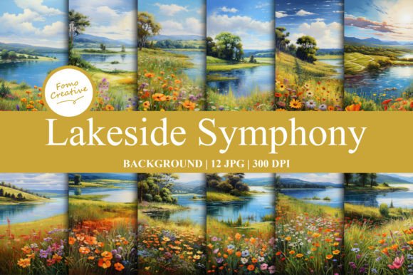 Lakeside Symphony Backgrounds: Elevate Your Digital Canvas
