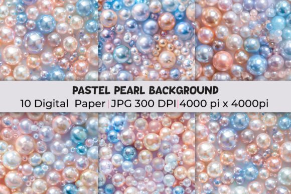 Pastel Pearls Backgrounds: Elevate Your Designs