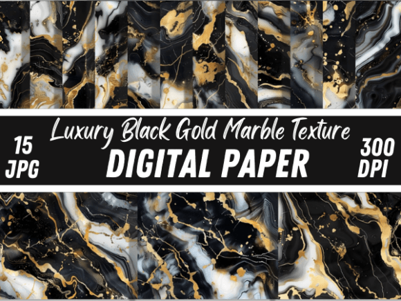 Timeless Elegance: Unlocking the Potential of Luxury Black Gold Marble Backgrounds