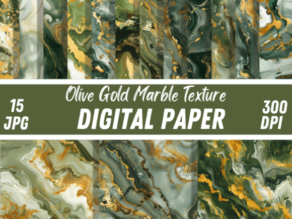 Timeless Elegance: Working with Olive Gold Marble Textures