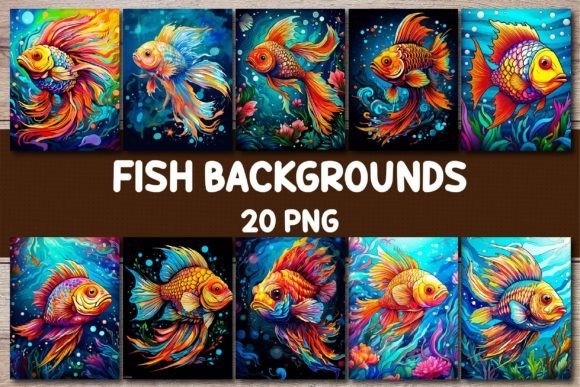 Transform Your Projects with Fish Backgrounds for Covers
