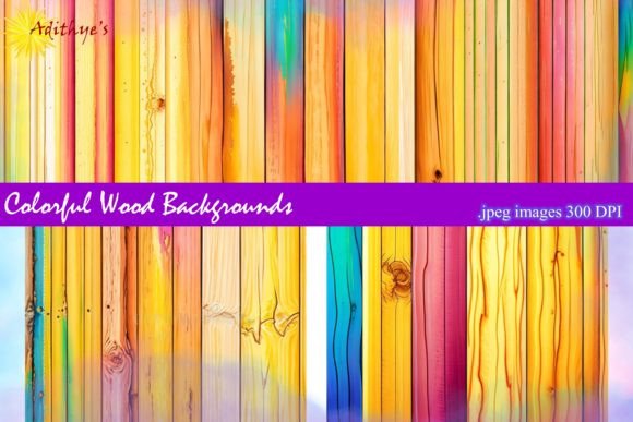 Unlocking Creative Projects with Colorful Wood Backgrounds